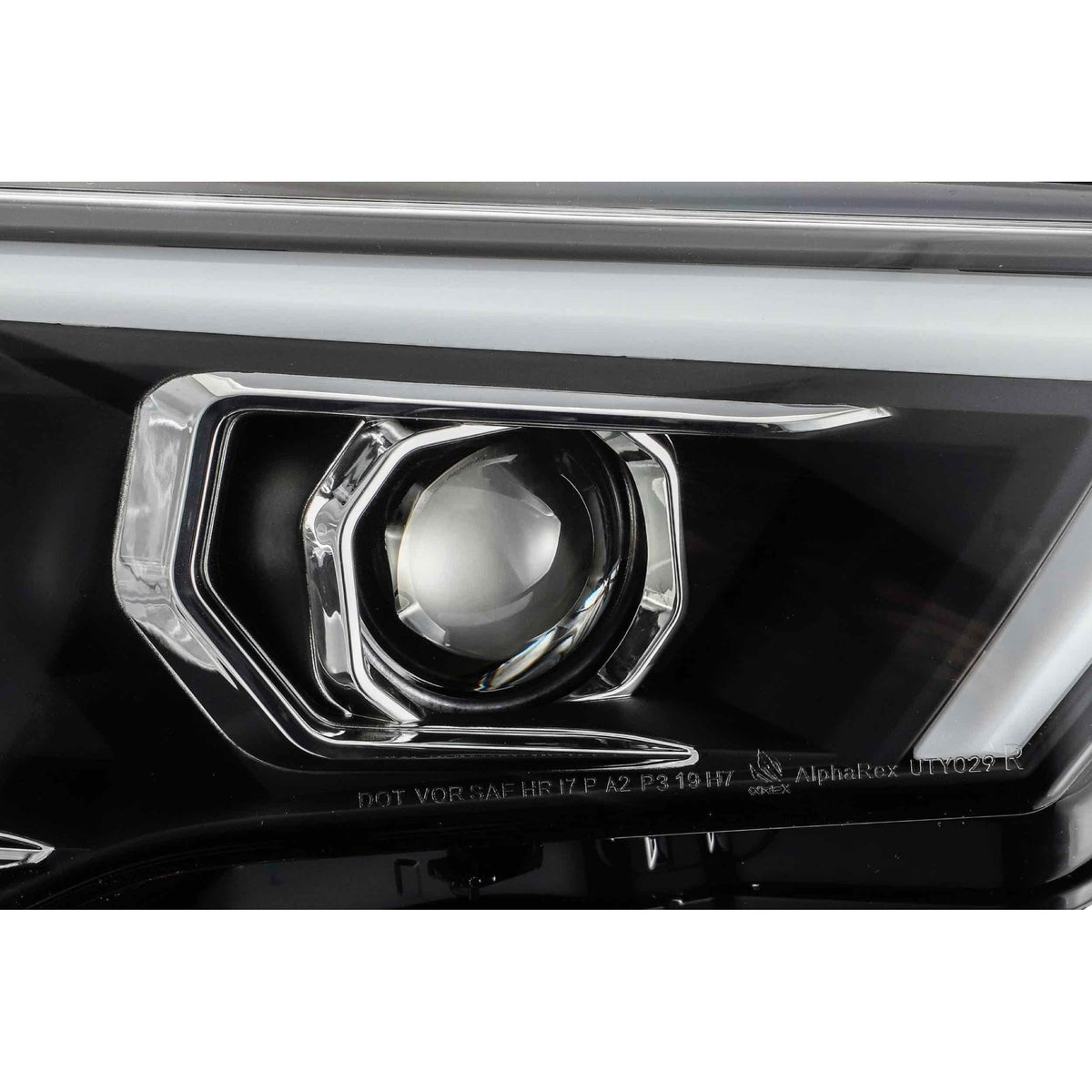 2014-2020 4Runner Luxx-Series LED Black Headlights - View 4 | Dirty Garage