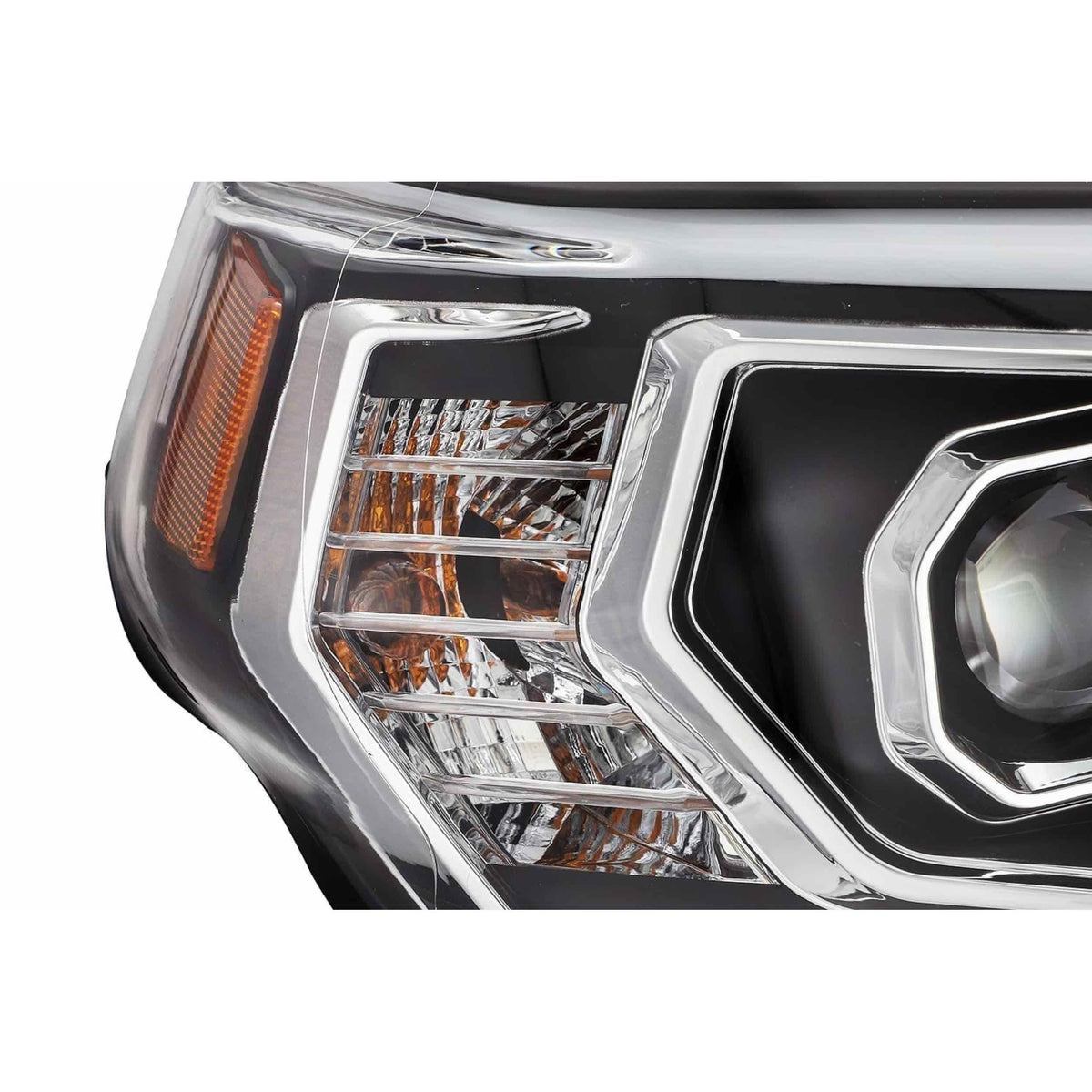 2014-2020 4Runner Luxx-Series LED Black Headlights - View 5 | Dirty Garage