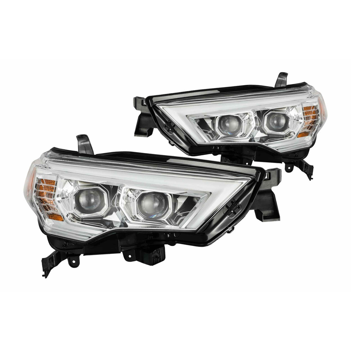 2014-2020 4Runner Pro-Series Halogen Chrome Headlights | Dirty Garage