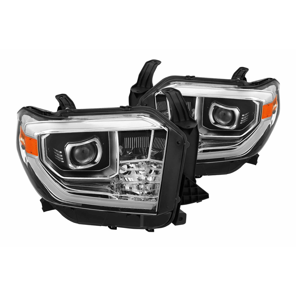 2014-2020 Tundra Pro-Series Halogen Alpha Black Headlights | Dirty Garage