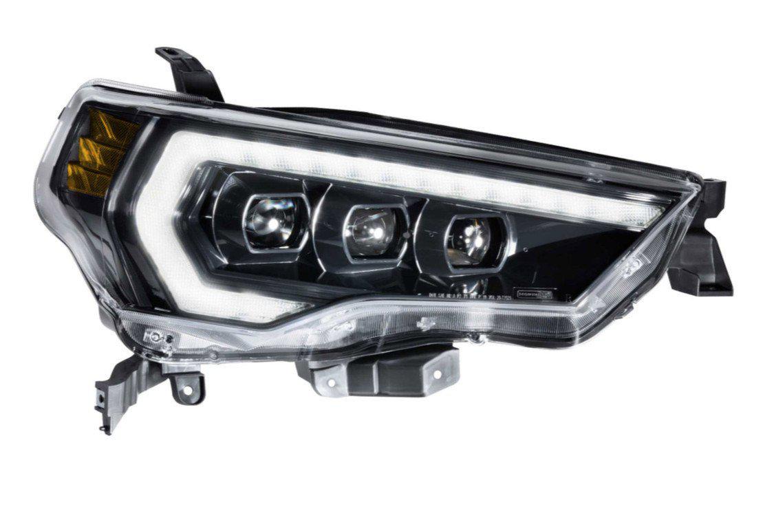 2014-2021 Toyota 4Runner XB LED Black Headlights (LF531.2-ASM)