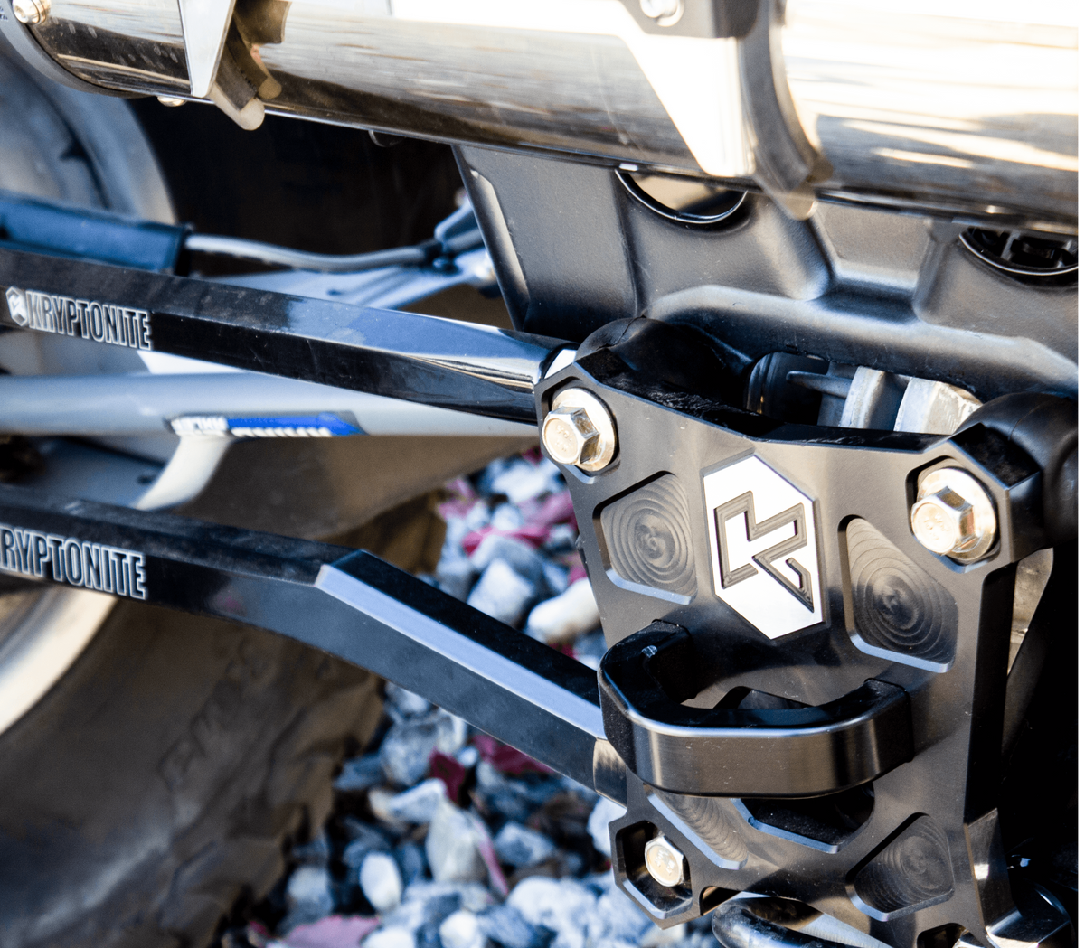 2014-2023 Polaris Death Grip Rear Radius Plate - View 12 | Dirty Garage