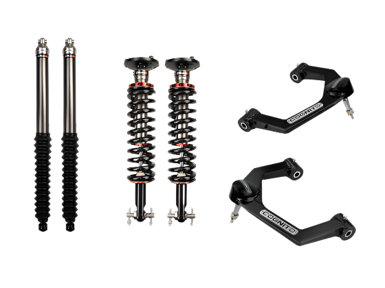 2015-2020 F-150 2.5" Performance Leveling Kit W/ Elka 2.0 IFP Coilovers Front | Dirty Garage