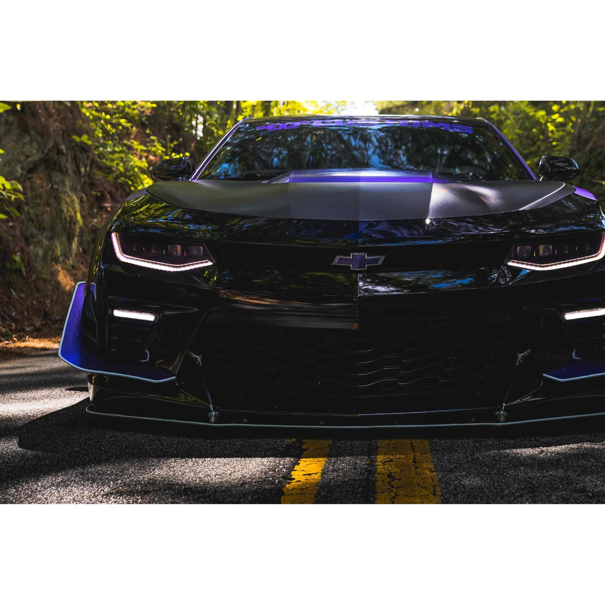 2016-2018 Chevrolet Camaro Black XB LED Headlights - View 9 | Dirty Garage