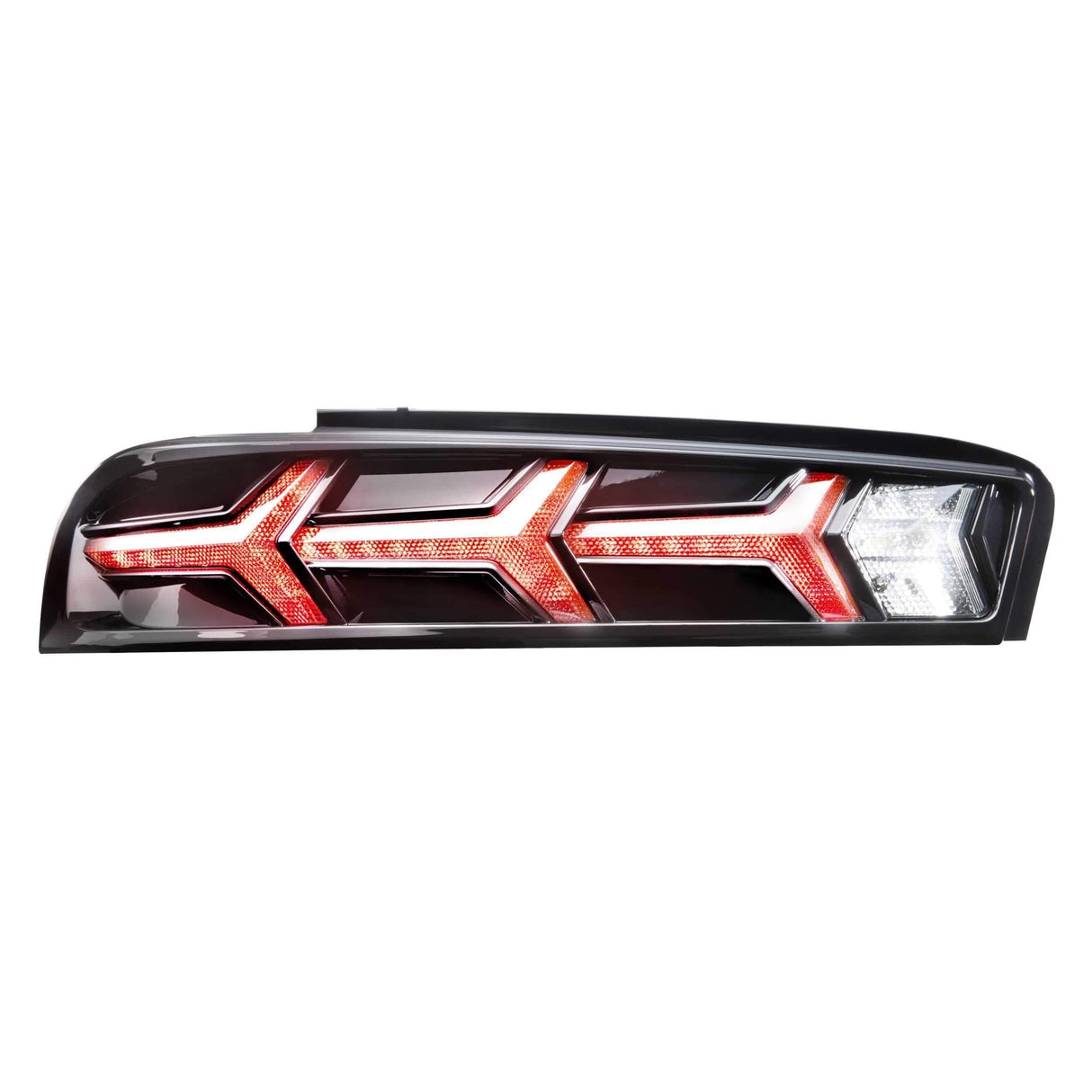 2016-2018 Chevrolet Camaro XB LED Lambo Red Tail Lights - View 4 | Dirty Garage