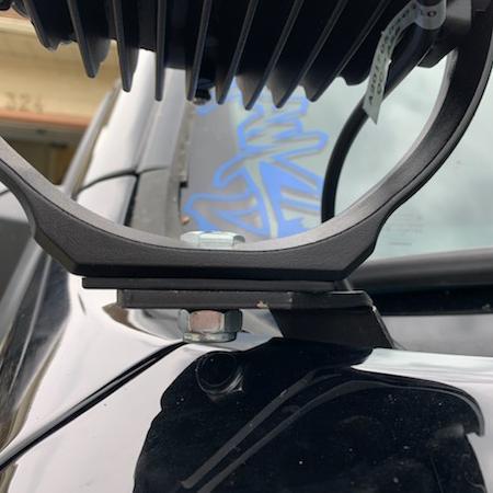 2016-2020 Tacoma Hood Hinge w/ 4-Pack LED Pods - View 2 | Dirty Garage