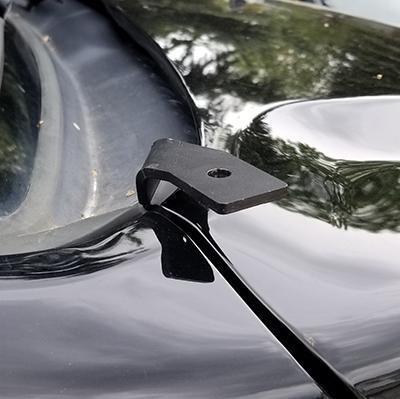 2016-2020 Tacoma Hood Hinge w/ 4-Pack LED Pods - View 4 | Dirty Garage