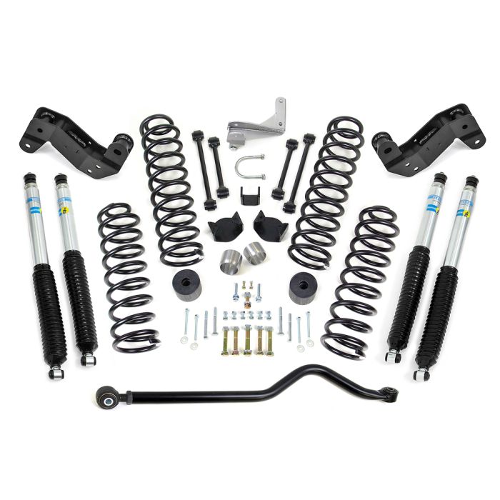 2017-2018 Jeep JK 4" Coil Spring Lift Kit w/ Bilstein 5100 Shocks | Dirty Garage