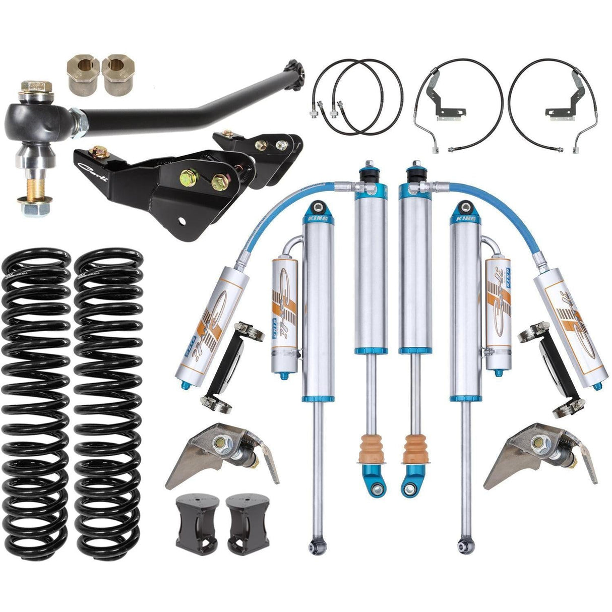 2017-2022 Superduty 4x4 Diesel 4.5"/5.5" Lift Dominator System (CS-F45-D30-17)