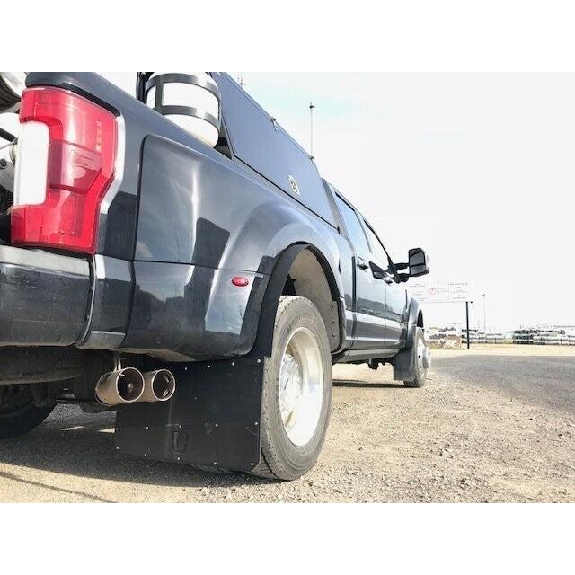2017-2022 Powerstroke Dually Rear Fender Liners (DL1-2017-22)-Fender Liners-Trigger Industries-Dirty Garage