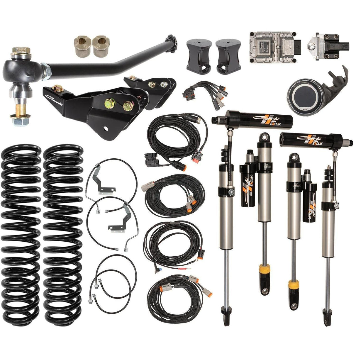 2017-2022 Superduty 4x4 Diesel 4.5-5.5" Lift E-Venture System (CS-F45-EV25-17)