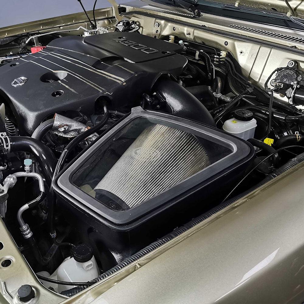 2017-2024 Nissan S&B Cold Air Intake - View 8 | Dirty Garage