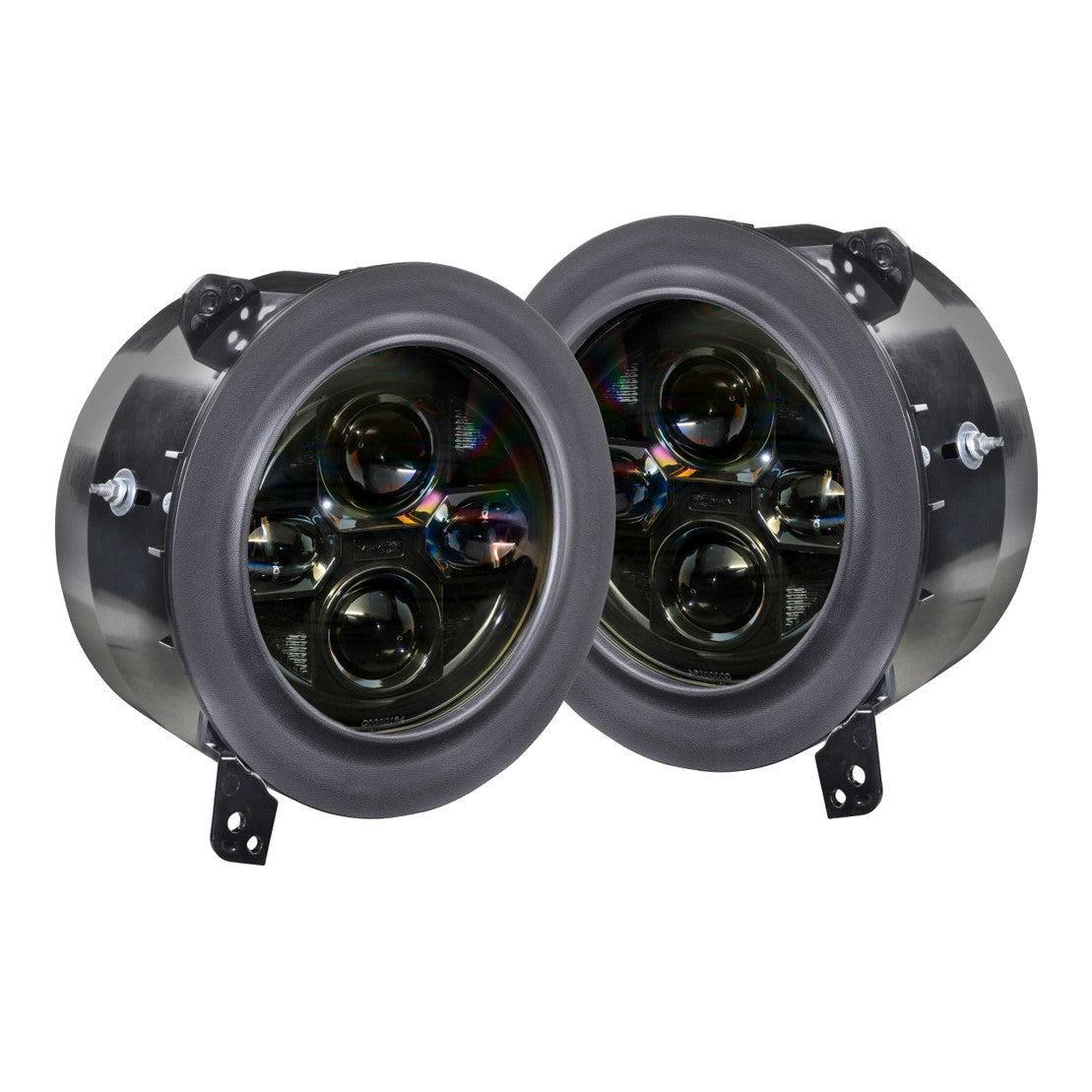 2018-2023 Ecodiesel Wrangler JL/Gladiator JT Sealed 7 Headlights - View 2 | Dirty Garage