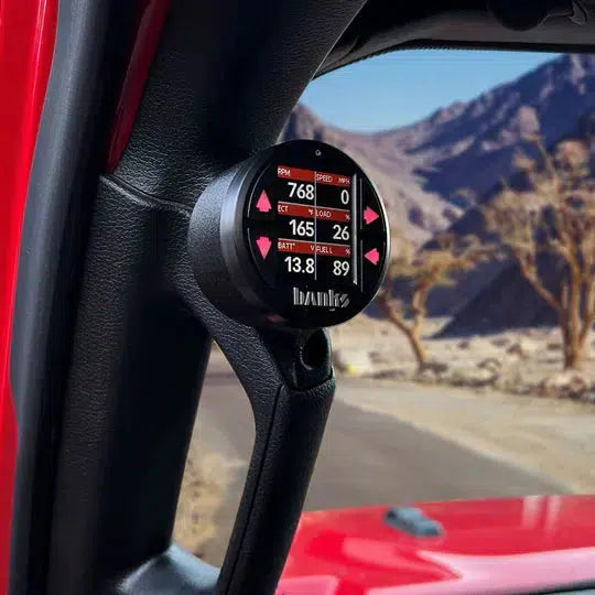 2018-2023 Jeep iDash Stealth Pod Mount (Uppler Grab Handle) - View 5 | Dirty Garage