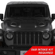 2018-2024 Jeep S&B Cold Air Intake Scoop - View 5 | Dirty Garage
