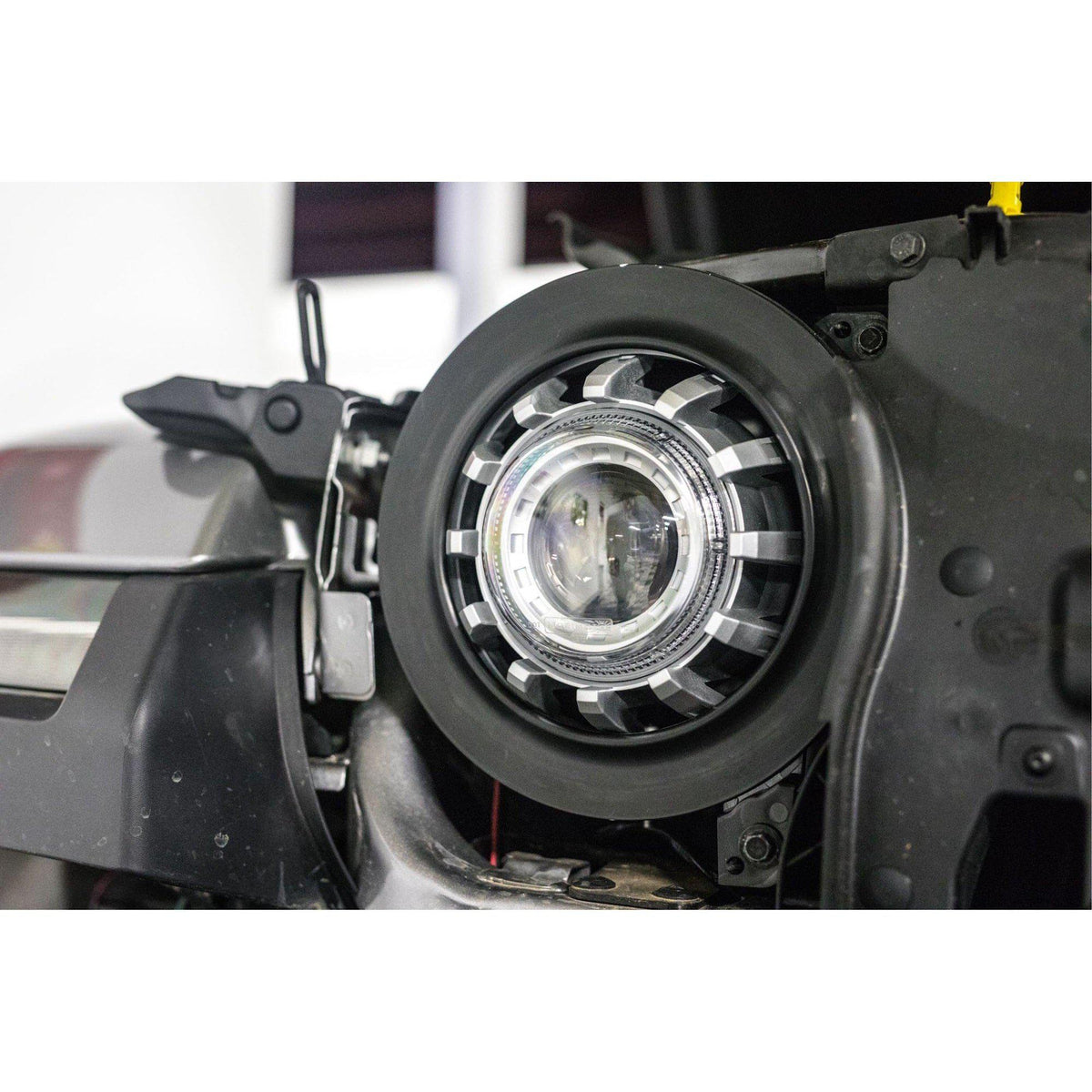2018+ Jeep Wrangler JL 7" LED Headlight Adapters - View 8 | Dirty Garage