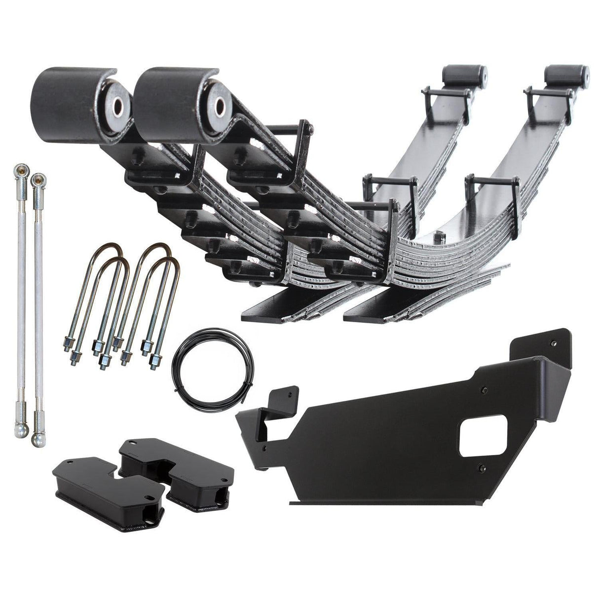 2019-2025 Ram 3500 4x4 Diesel Alas Full Progressive Leaf Spring Kit - 1" Lift (CS-DFSP-19-D-ALAS)