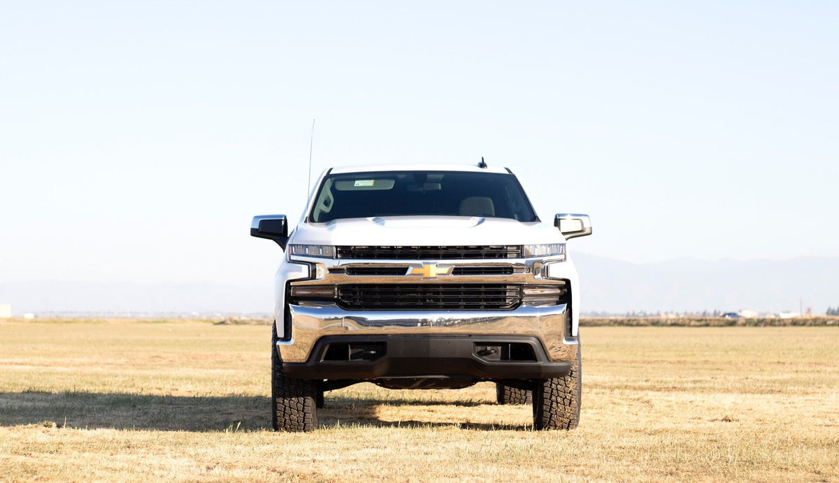 2019-2025 GM 1500 3" Performance Ball Joint Leveling Kit W/ Fox 2.0 Performance Series Coilover Front Shocks and Monotube Rear Shocks - View 5 | Dirty Garage