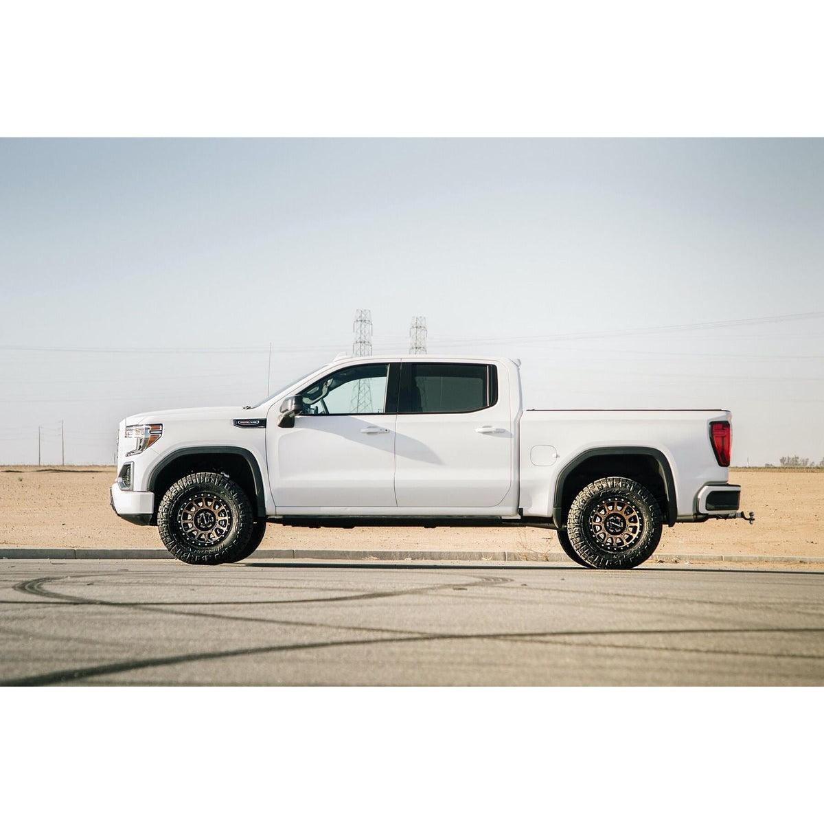 2019-2025 GM 1500 3" Performance Ball Joint Leveling Lift Kit W/ Fox 2.0 Coilover Shocks - View 4 | Dirty Garage