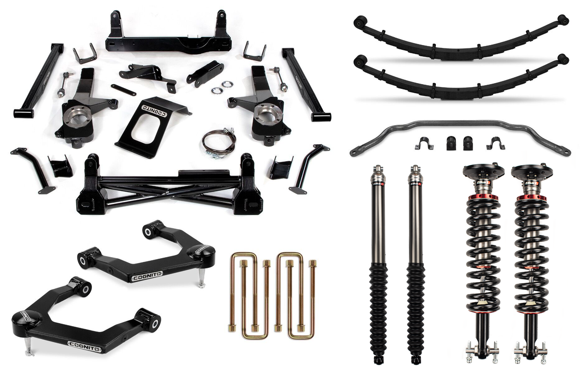 2019-2025 GM 1500 8" Performance Lift Kit w/ Elka 2.0 IFP Shocks - View 2 | Dirty Garage