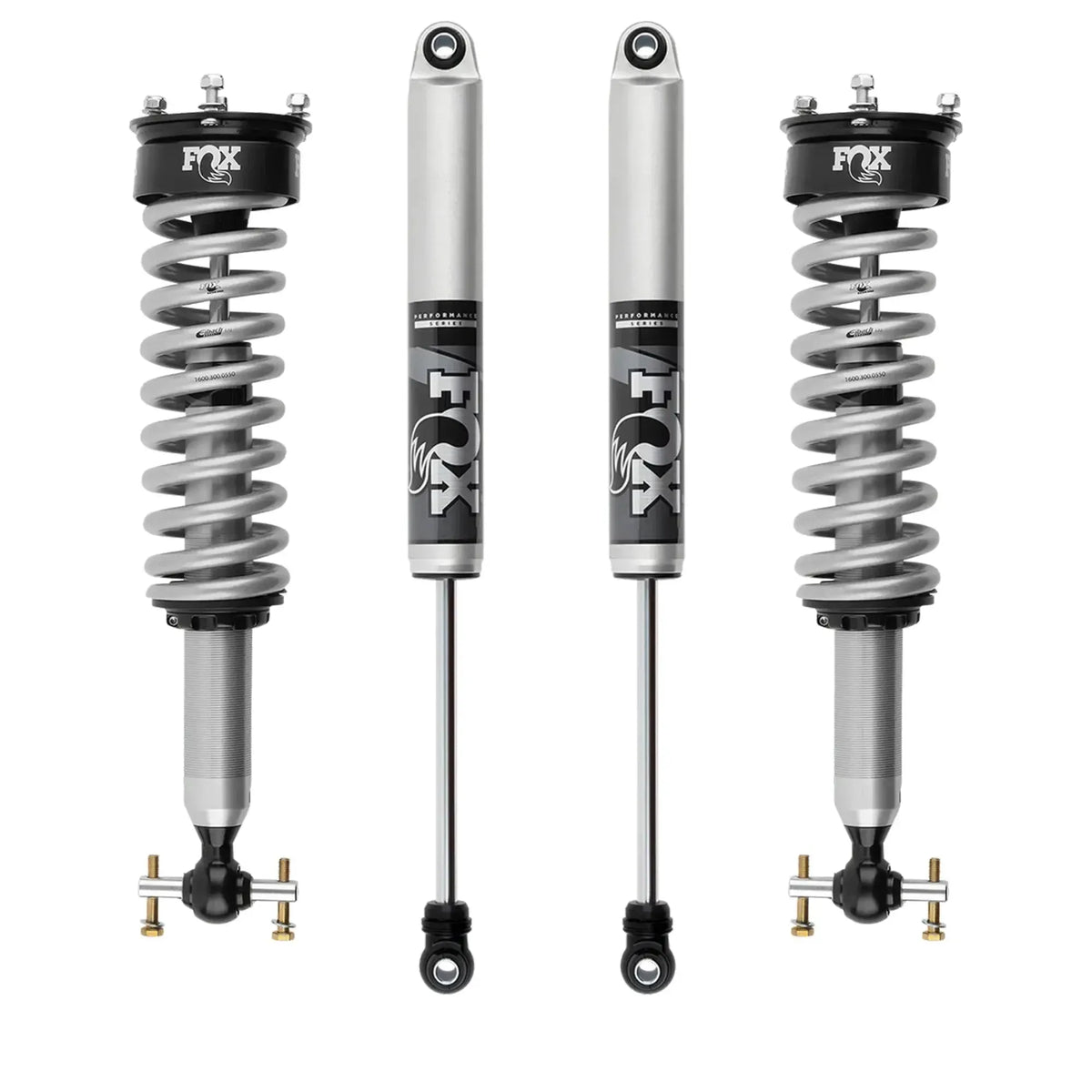 2019+ GM 1500 AT4/Trail Boss KRYPTONITE Stage 3 Leveling Kit W/Fox 2.0 Shocks - View 2 | Dirty Garage