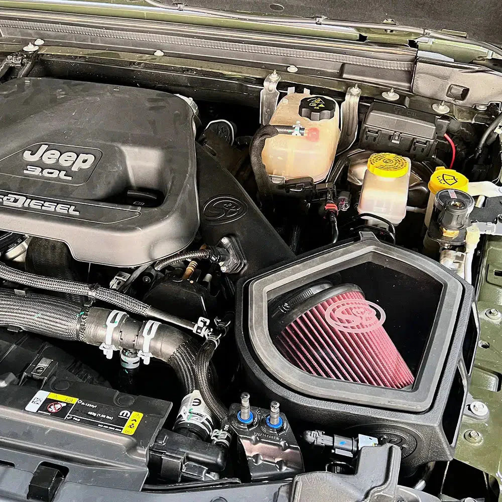 2020-2023 Jeep EcoDiesel Cold Air Intake - View 9 | Dirty Garage