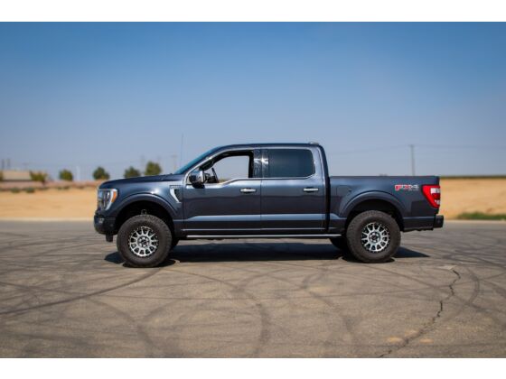 2021-2025 F-150 2.5" Elite Leveling Kit W/ Elka Reservoir Shocks Front - View 2 | Dirty Garage