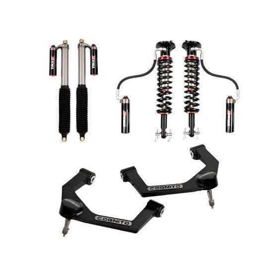 2021-2025 F-150 2.5" Elite Leveling Kit W/ Elka Reservoir Shocks Front | Dirty Garage