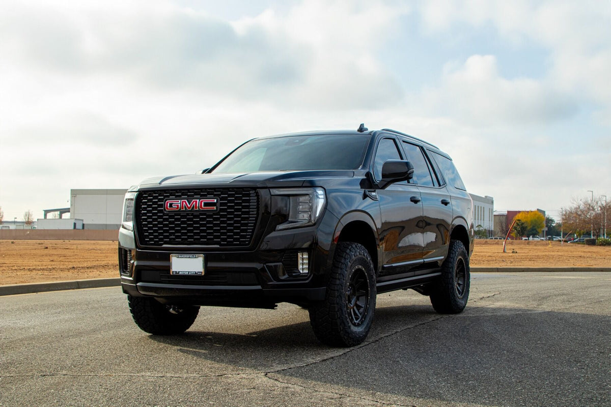 2021-2025 Yukon/Tahoe/Suburban 3" Elite Leveling Kit W/ King 2.5 Shocks Front & Rear - View 3 | Dirty Garage