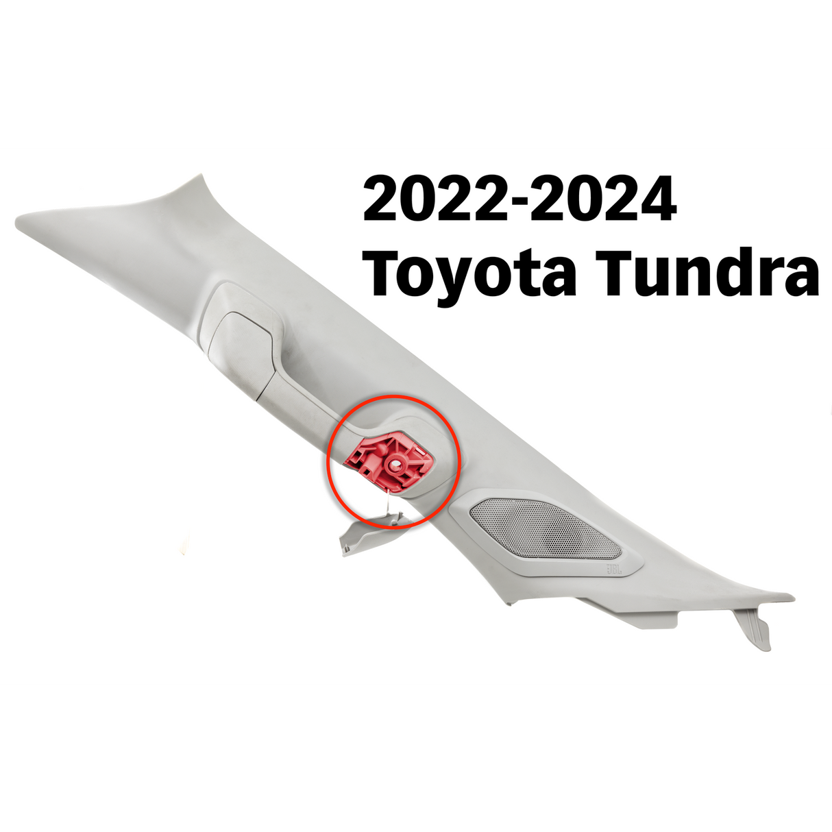 2022-2024 Tundra iDash Stealth Pod Mounts - View 3 | Dirty Garage