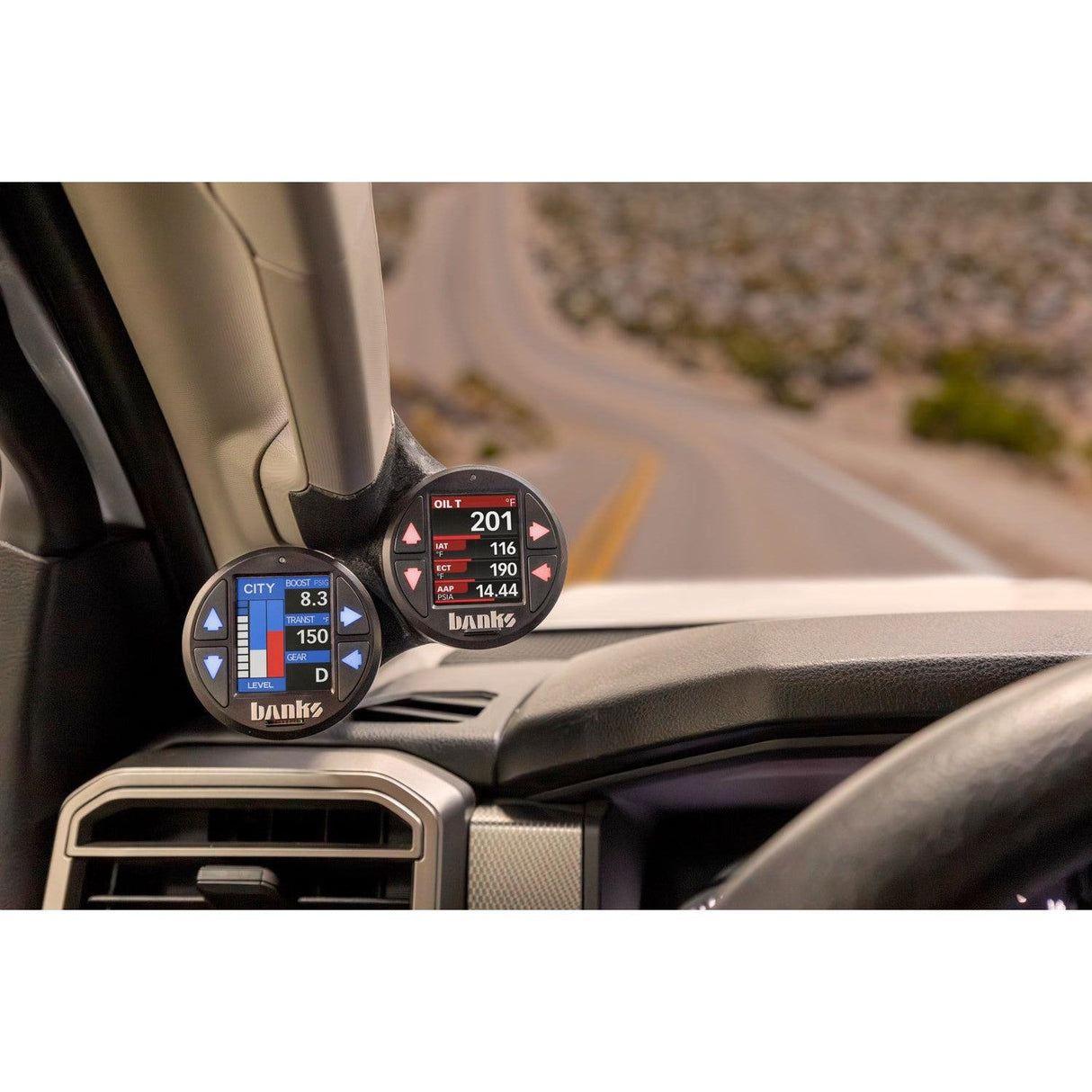 2022-2024 Tundra iDash Stealth Pod Mounts - View 6 | Dirty Garage