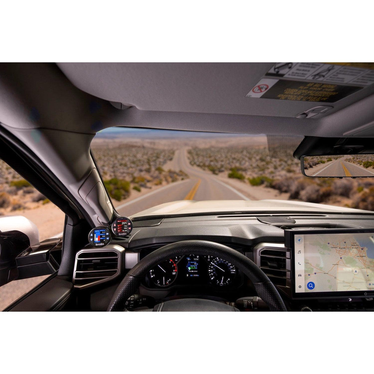 2022-2024 Tundra iDash Stealth Pod Mounts - View 7 | Dirty Garage