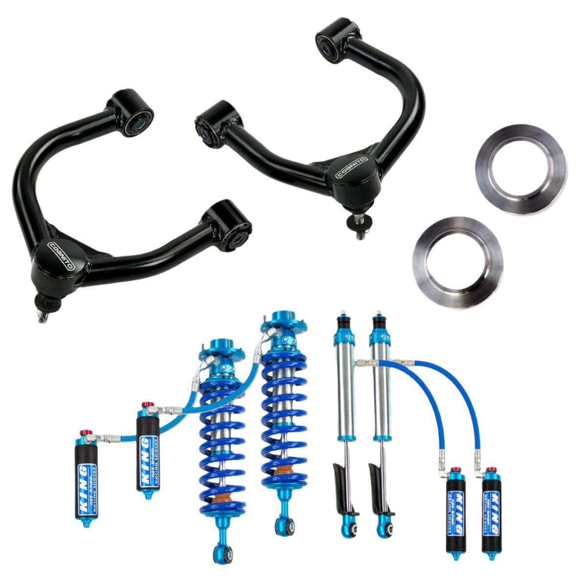 2022-2025 Tundra 3" Elite Leveling Lift Kit W/ King 2.5 Reservoir Shocks Front | Dirty Garage