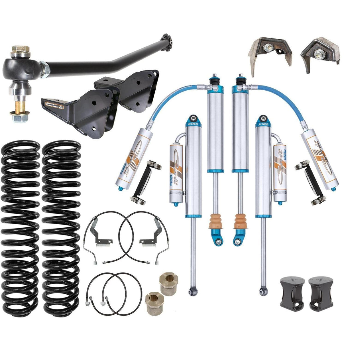 2023-2026 Super Duty 4x4 Diesel 5.5" Lift Dominator System (CS-F55-D30-23)