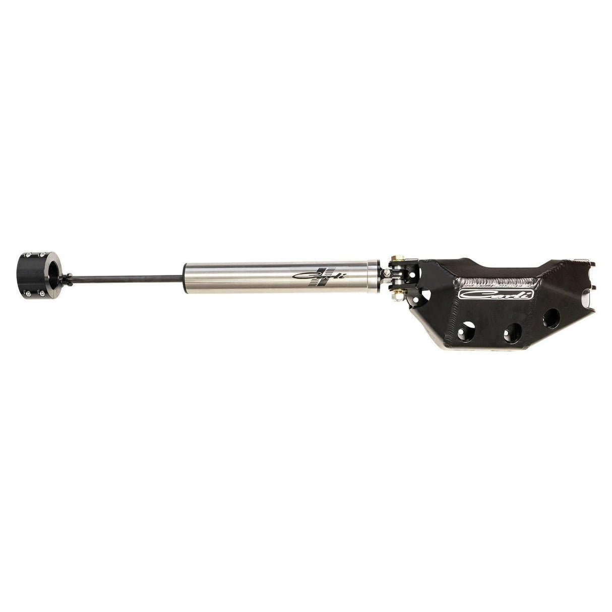 2023-2026 Super Duty 4x4 Low Mount Steering Stabilizer Kit w/ Differential Guard (CS-FLMSS-23)
