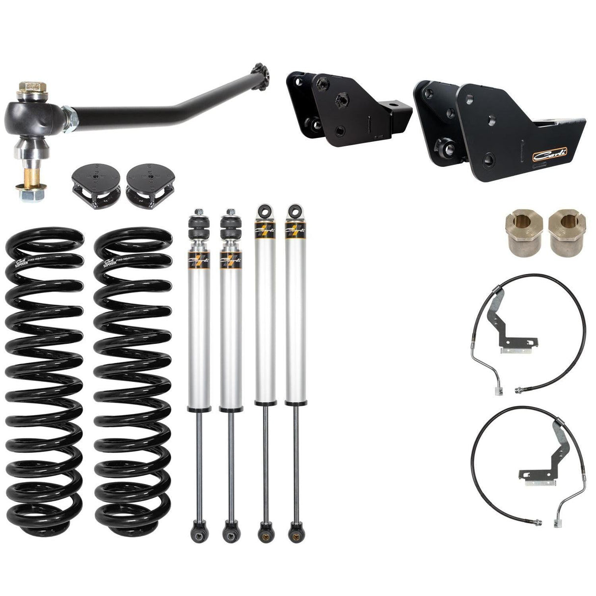 2023-2026 Super Duty 4x4 Diesel 3.5" Lift Commuter System w/ PAP (CS-FLVL-COM-CS-23-PAP)