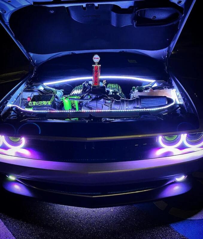 Universal Engine Bay 5050 SMD Kit RGB ColorSHIFT - View 4 | Dirty Garage
