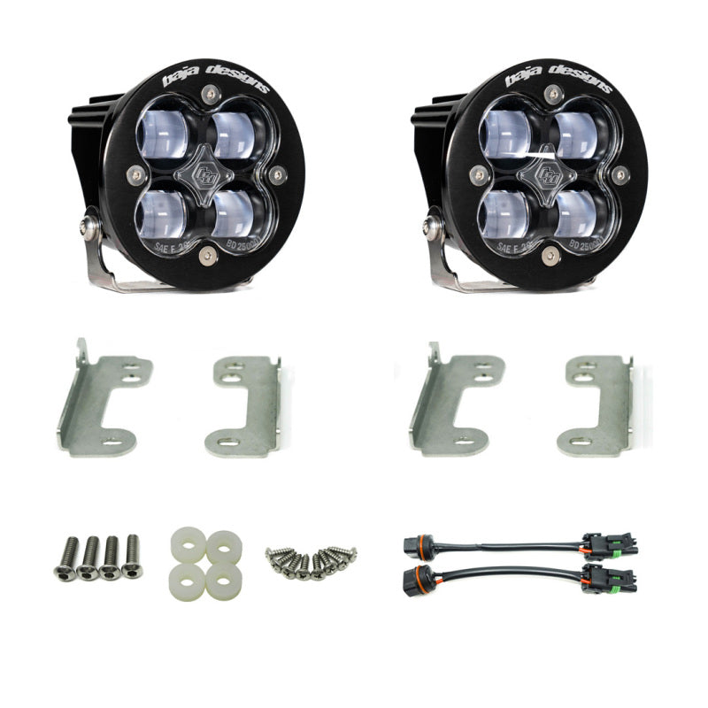 2018-2020 Wrangler Fog Squadron Sport Fog Pocket Kit Clear | Dirty Garage