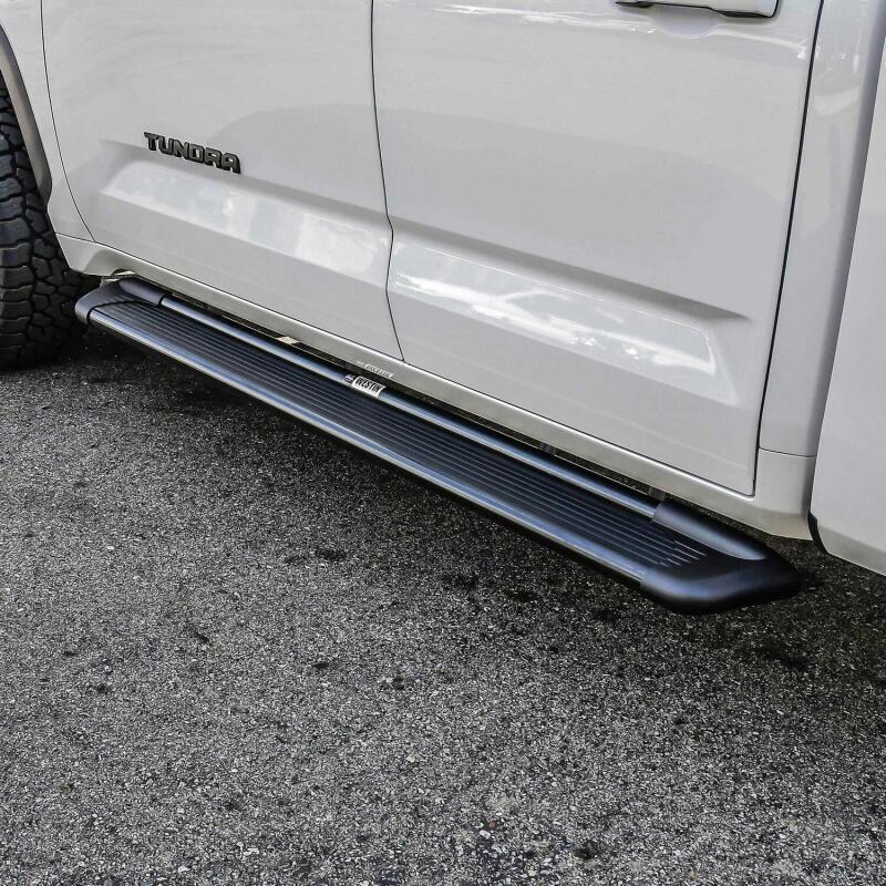 Universal Sure-Grip Series 79" Black Aluminum Running Boards- - View 5 | Dirty Garage
