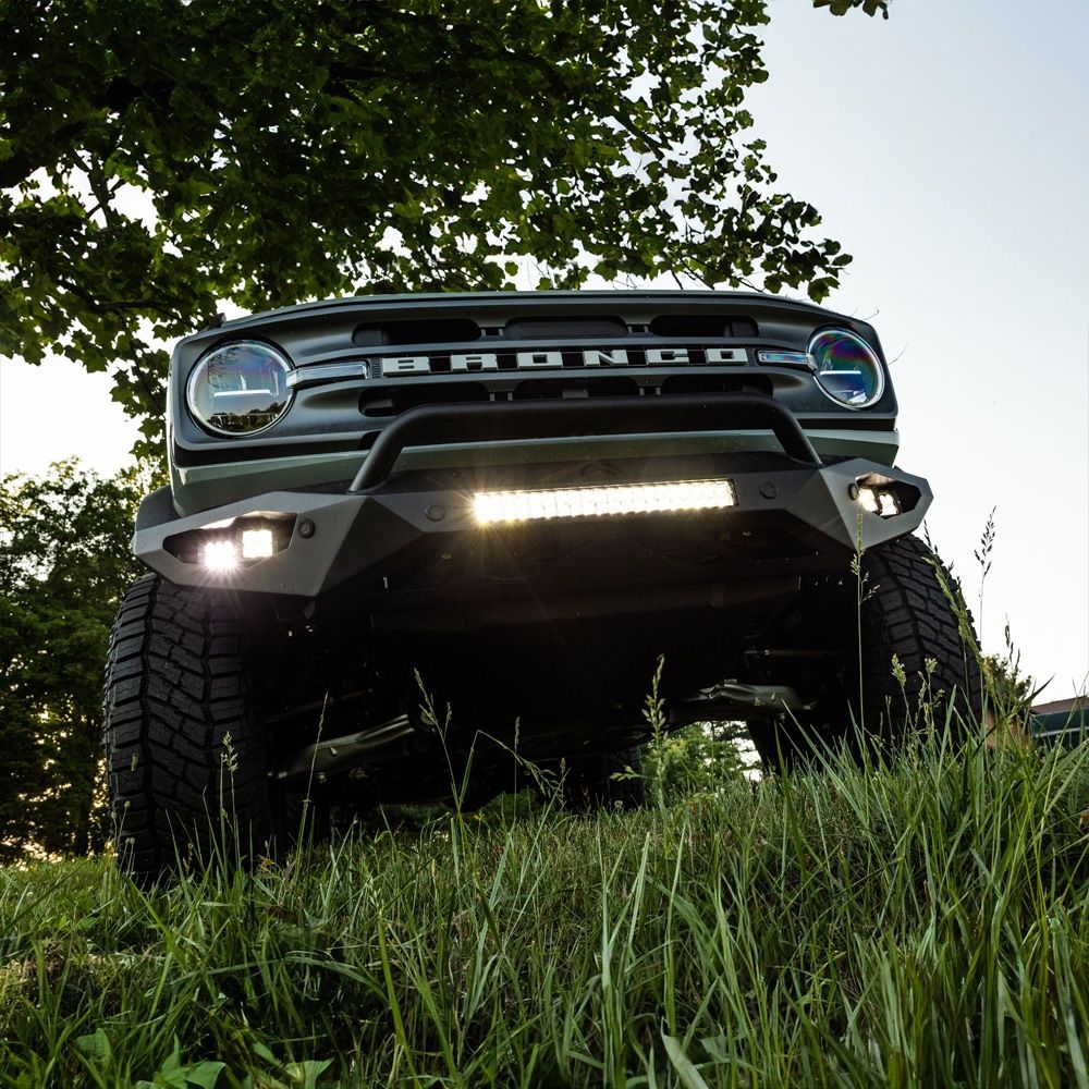 Universal 20" E-Series Pro Flood Beam Light Bar - View 2 | Dirty Garage