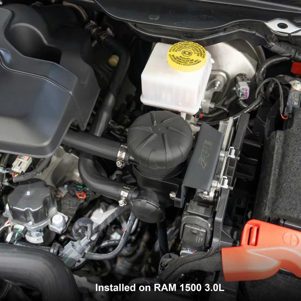 2019-2023 Ram 1500 1500 3.0L EcoDiesel Crankcase Ventilation Oil/Water Separation Kit - View 5 | Dirty Garage