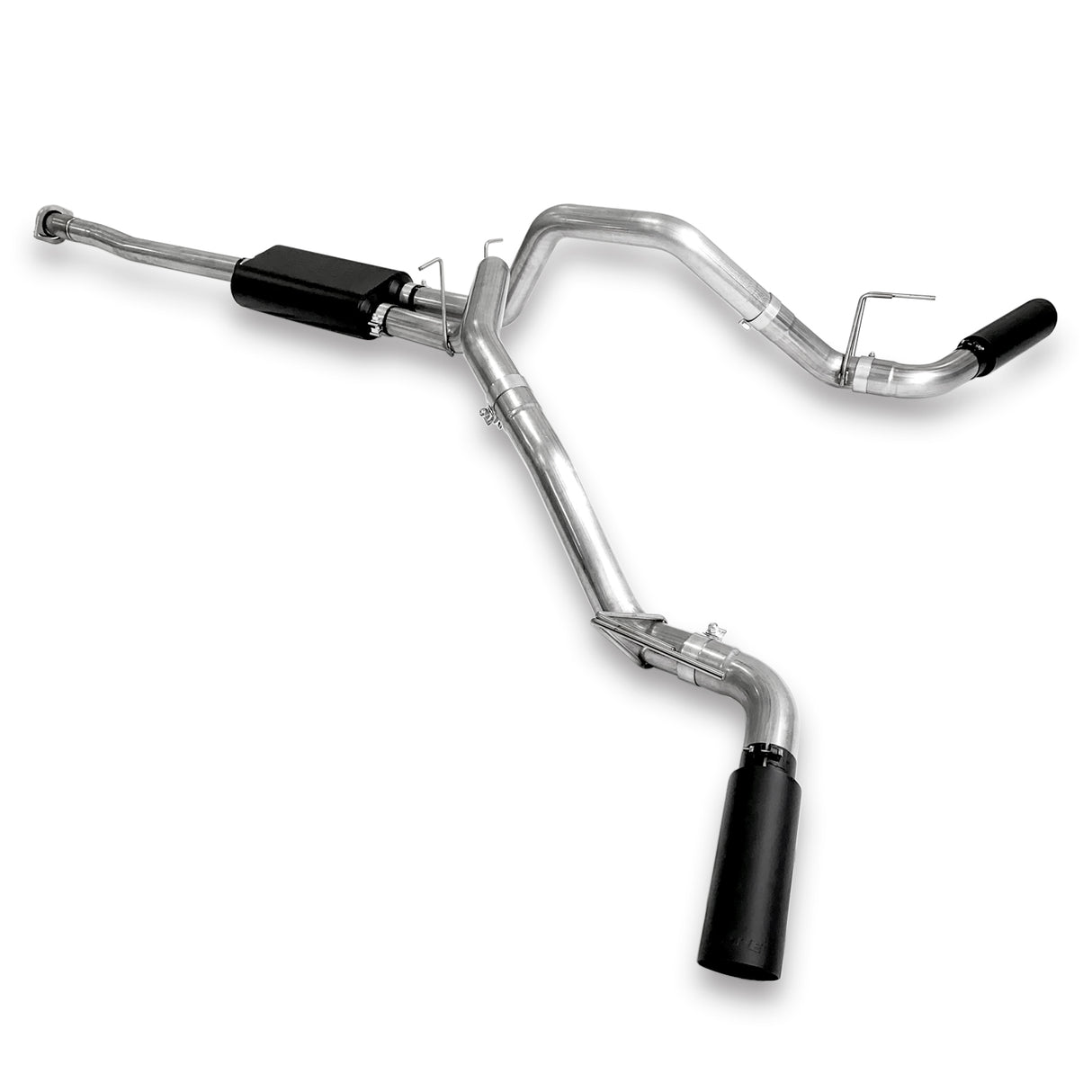2019-2023 Ram 1500 1500 5.7L HEMI Cat Back Exhaust System Dual Exit Black | Dirty Garage