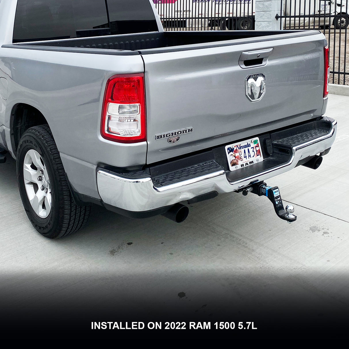 2019-2023 Ram 1500 1500 5.7L HEMI Cat Back Exhaust System Dual Exit Black - View 5 | Dirty Garage
