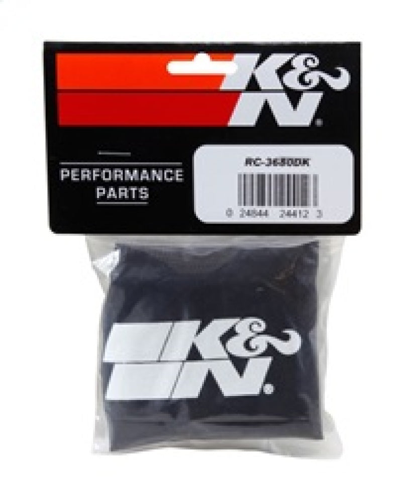 Universal Drycharger Black Air Filter Wrap - View 8 | Dirty Garage