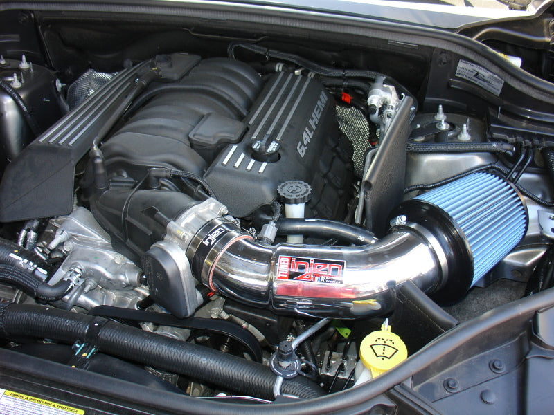 2012-2021 Grand Cherokee SRT 6.4L Polished Short Ram Intake w Heat Shield - View 5 | Dirty Garage