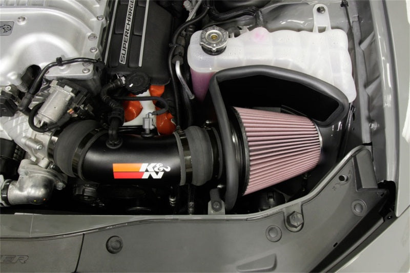 2017 Challenger Hellcat SC V8-6.2L F/l Typhoon Air Intake - View 4 | Dirty Garage