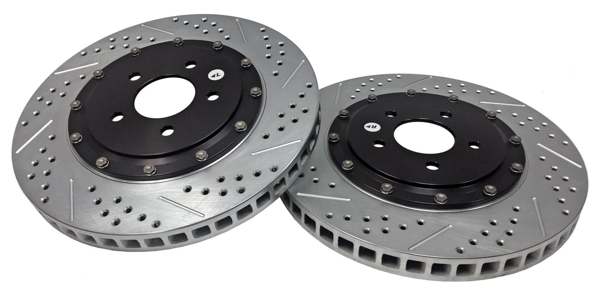 2007-2012 Ford Mustang Shelby GT500 Front Brake Kit Brake Kit - View 3 | Dirty Garage