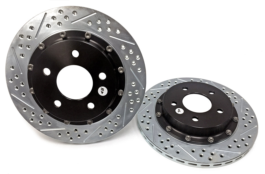 1994-2004 Ford Mustang Brake Kit 2pc Brake Brake Kit - View 3 | Dirty Garage