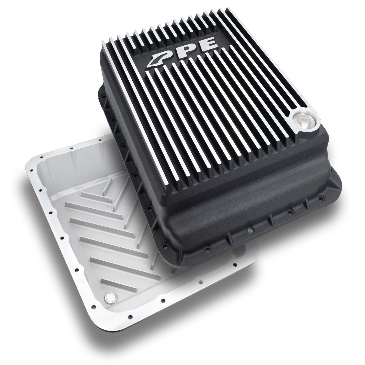 Universal 2500/3500 6.7L w/ AS69RC Transmission Heavy-Duty Cast Aluminum Transmission Pan Brushed | Dirty Garage