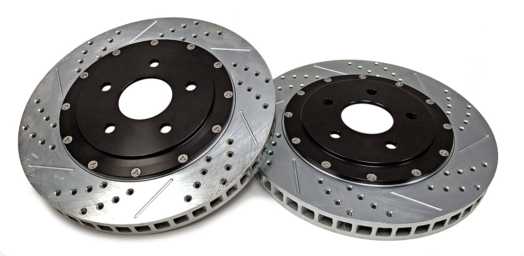 2006-2009 Cadillac XLR V Brake Kit 2pc Brake Kit - View 2 | Dirty Garage